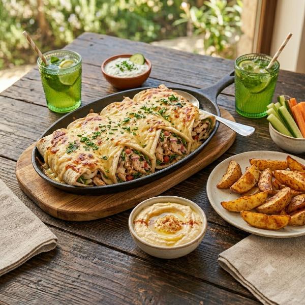 Gratinated Rollo Menu
