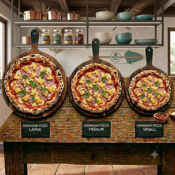 Hawaiian Pizza Medium