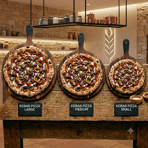 Kebab Pizza Small